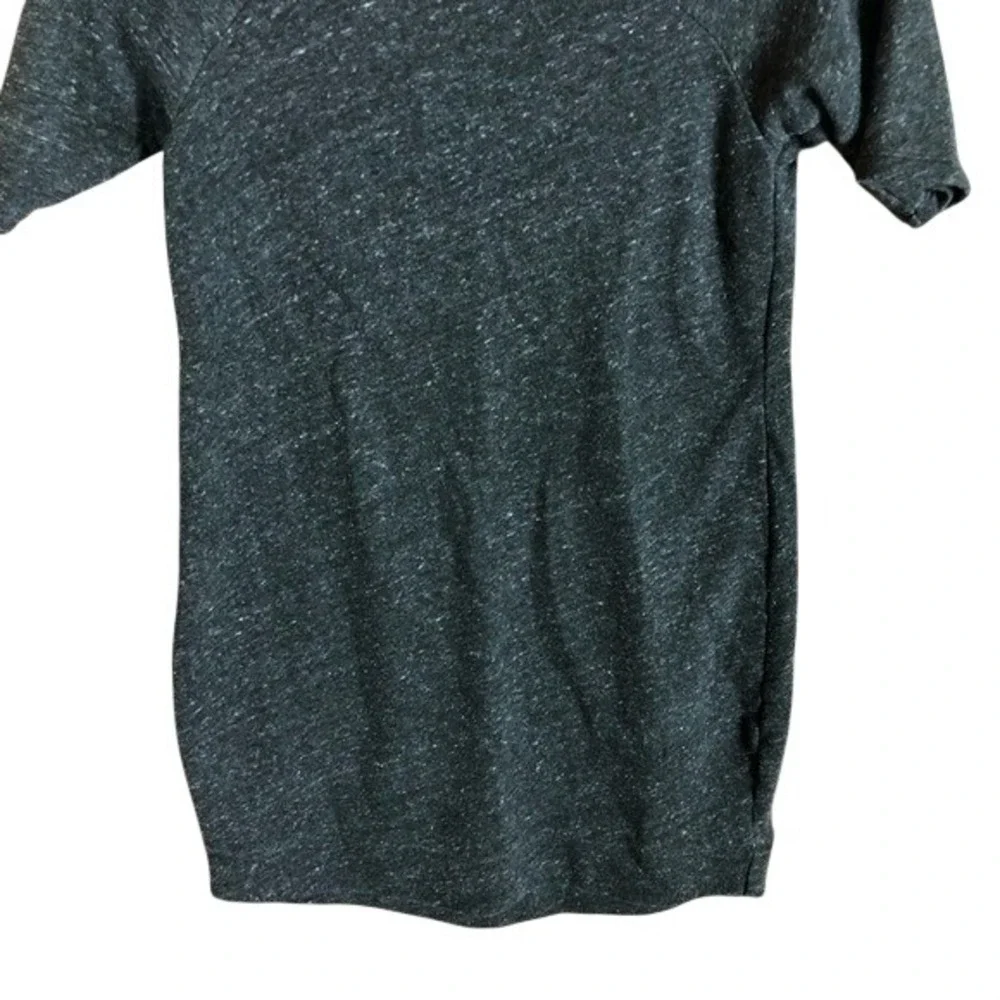 Abercrombie & Fitch Gray Heathered Raglan Short Sleeve‎ T-Shirt Dress XS